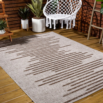 Zolak Berber Stripe Geometric Area Rug